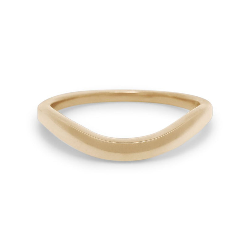 Classic Curve Band - 14k Gold
