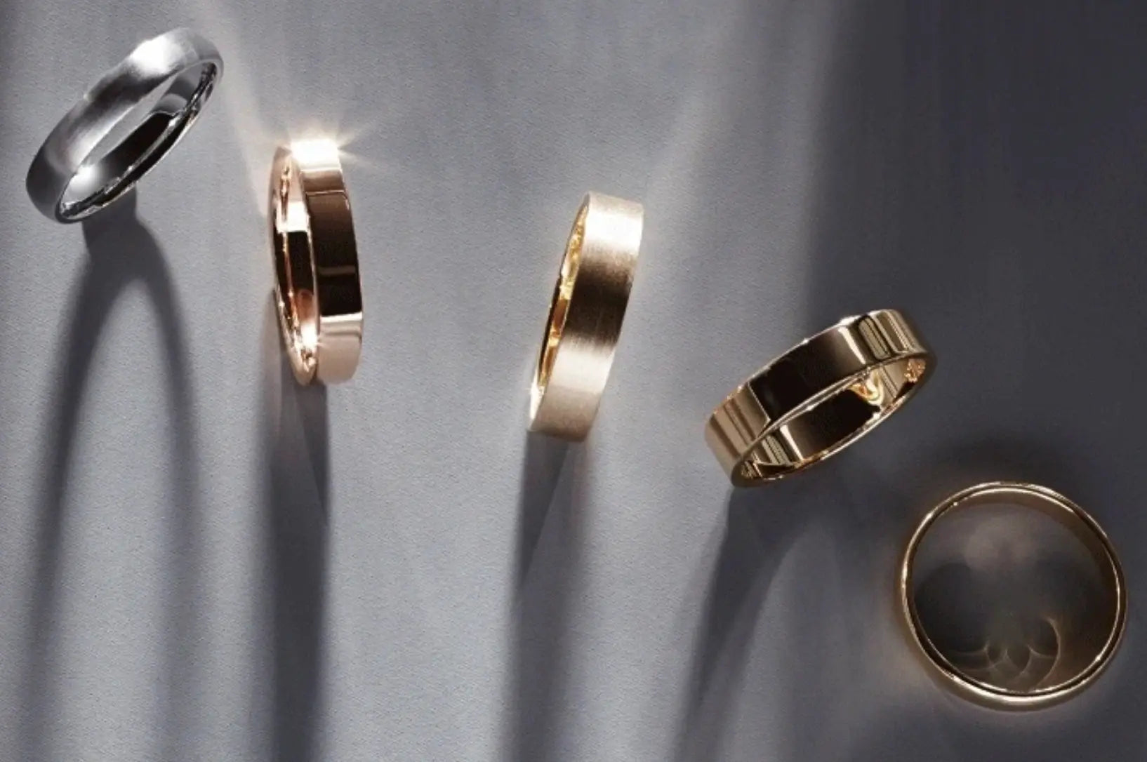 Men's and gender neutral wedding bands