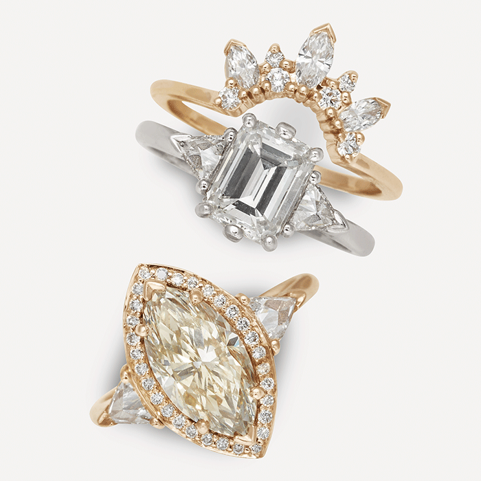 Engagement rings that are in stock at anna sheffield