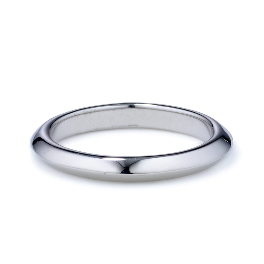 Knife Edge Band - 14k Gold