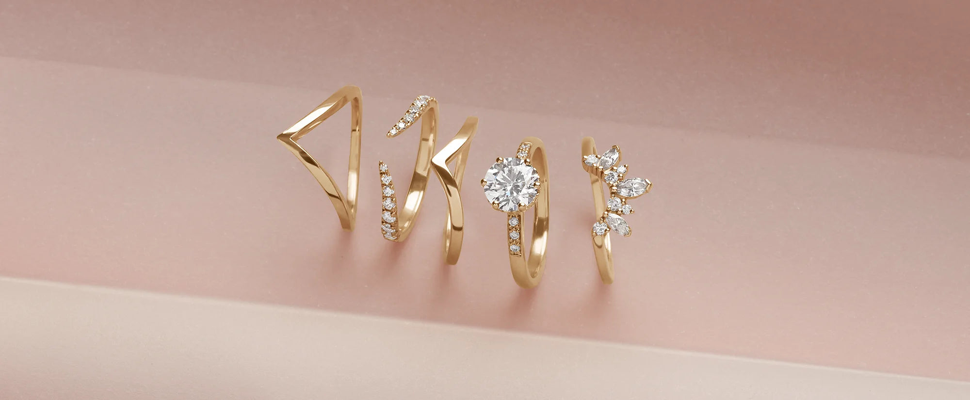 Men's and gender neutral wedding bands on anna sheffield's handmade objects dish