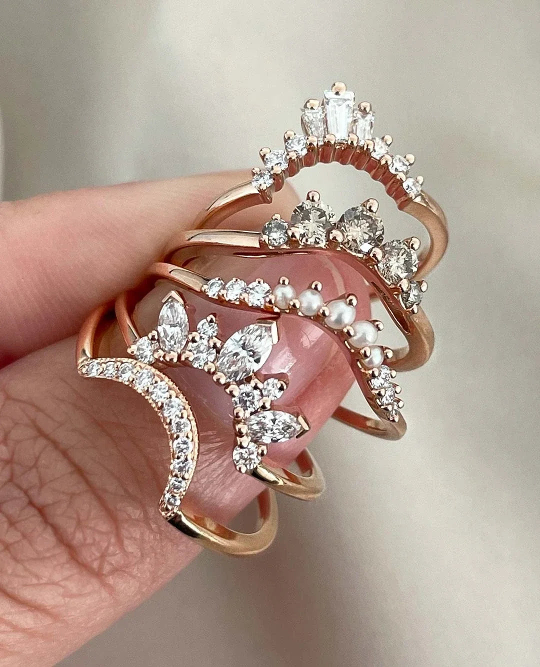 Nesting bands by Anna Sheffield