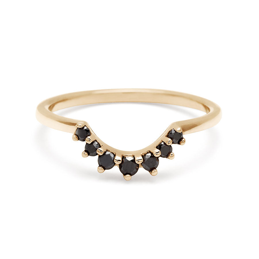 Grand Tiara Band 14k Gold & Diamonds